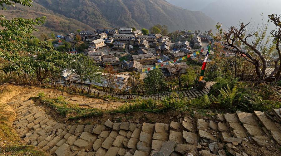 Im beschaulichen Ghandruk, dem wohl schönsten Dorf Nepals