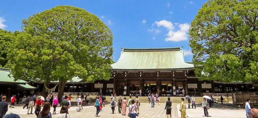 Meiji-Jingu-Schrein in Tokyo