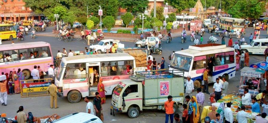 Treiben in Jaipur